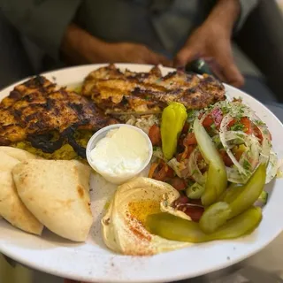 Grilled Chicken Breast Platter