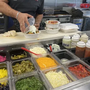 Set up similar to a glorified Chipotle