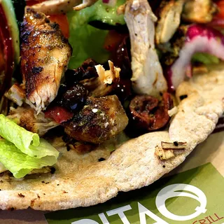 Souvlaki Chicken Pita