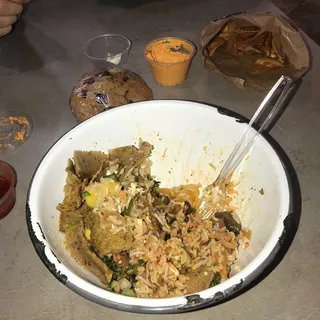 Giant Triple Chocolate Chip Cookie