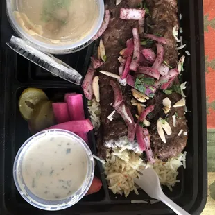 Lamb Kabob Wrap