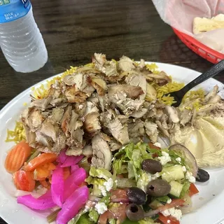 Chicken Shawarma Plate