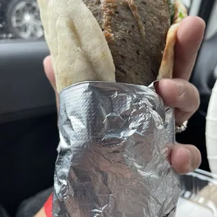 Gyro Lamb Sandwich