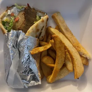 This is a Combo Wimpy gyro for 13.00