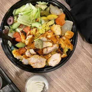 Chicken Kabob Bowl