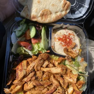 Chicken Shawarma Plate GAS