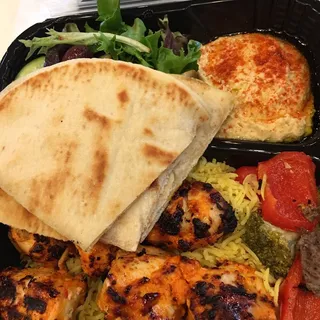 Chicken Kabob Plate