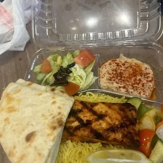 Grilled Salmon Plate