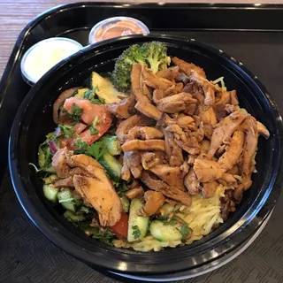 Kids Chicken Shawarma Bowl