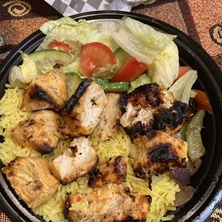 Chicken Kabob Bowl
