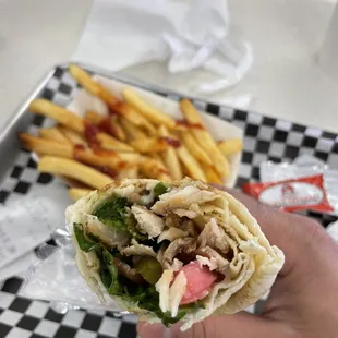 Chicken Shawarma Wrap