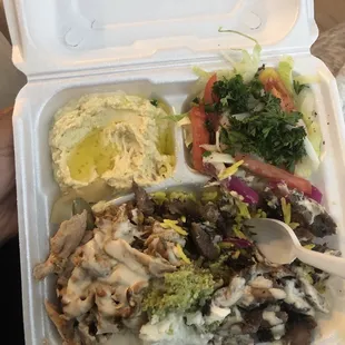 Mixed Shawarma Platter