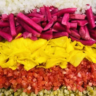 a variety of vegetables