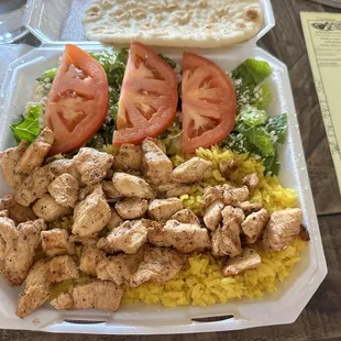 Chicken Gyro Plate