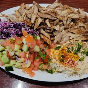 Pita platter