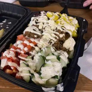 Chicken Shawarma Rice Bowl