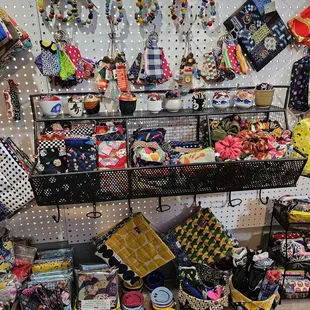 Eyeglass cases, scrunchies, coin purses, etc.