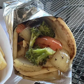 Grilled Veggie Pita