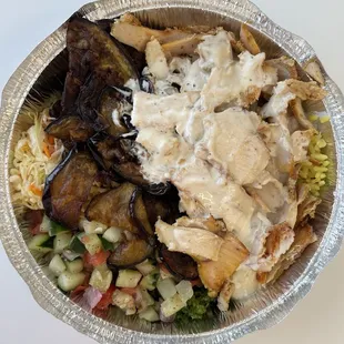 Chicken Shawarma Plate
