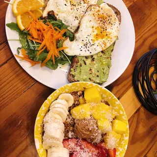 Avocado Toast and Eggs