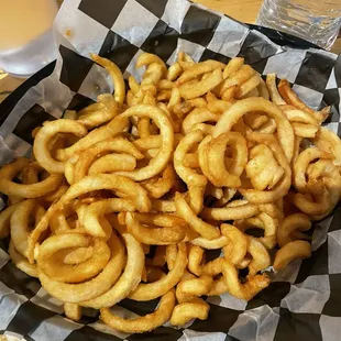 Basket of Twister Fries