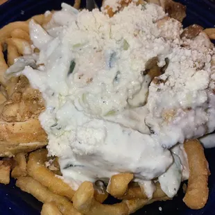 Loaded Greek Fries