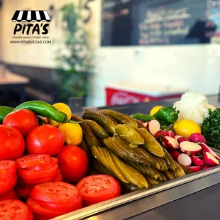 a variety of vegetables on display