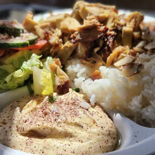 Chicken Shawarma Plate