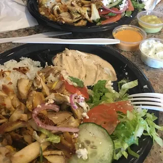 Chicken Shawarma Plate