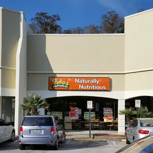 Pita's Republic located directly across N. Dale Mabry Highway from Sweet Tomatoes. Same shopping center as Shapes.