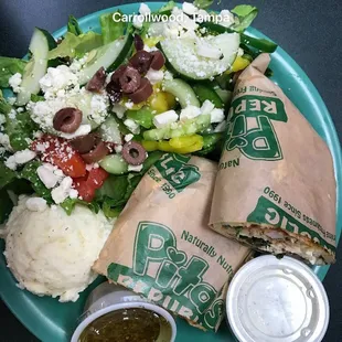 Unbelievably-fresh chicken pitanini platter