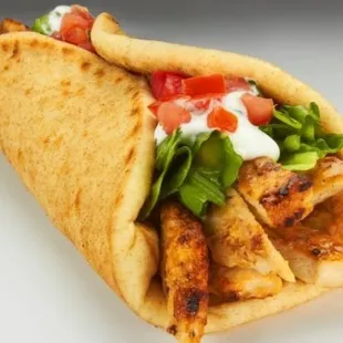Chicken pita yummy