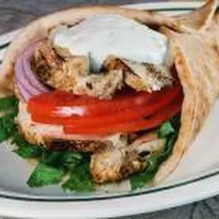 Chicken pita