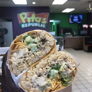 Tex Mex burrito