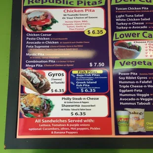 Incorrect signage and unhelpful staff.