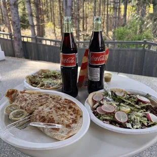 Tacos, Mexican Cokes, &amp; Quesabirria