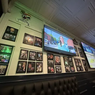 Lovely photos with a ton of big screen TV&apos;s