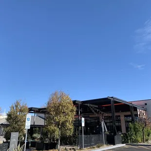 Outdoor patio and open space