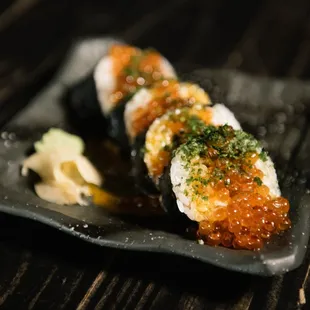 sushi, sashimi, sushi and sashimi, food