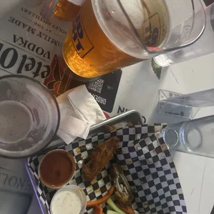 Wings &amp; beer