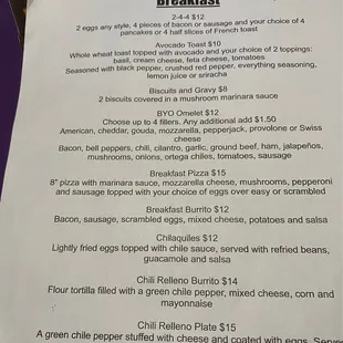 New Menu as of 11/1/22 pg8