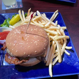 Bacon Mushroom Burger