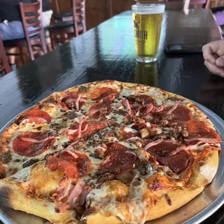 All Meat Pizza   Medium