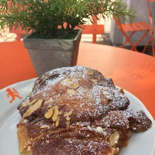 Chocolate almond croissant
