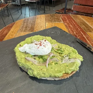 Avocado Toast Scrambled Egg