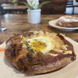 Focaccia Bacon Egg