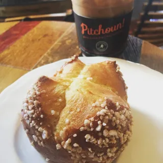 Sugar brioche - slice