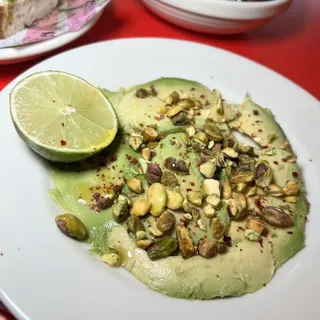 DRESSED AVOCADO W/ LIME