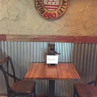 Always reserved for Frank Underwood.