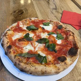 Margherita pizza